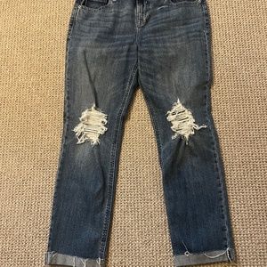 Old Navy Boyfriend Blue Jeans, Size 6